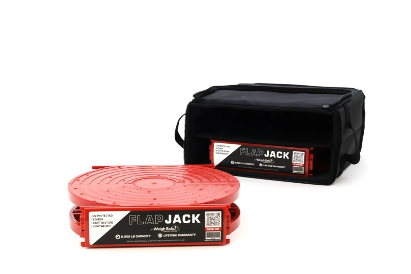 Weigh Safe Flap Jack Block (x2) w/Bag