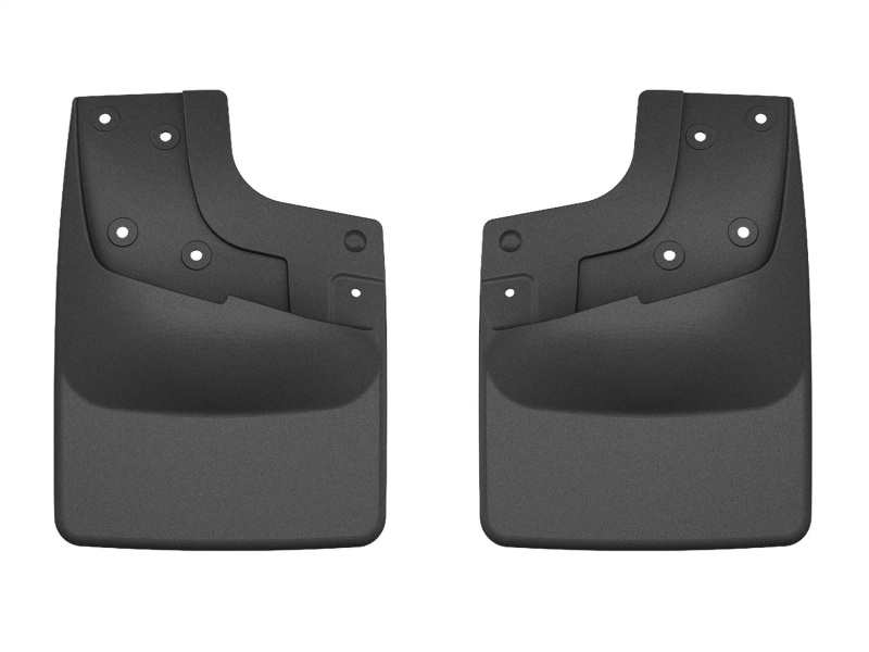 WeatherTech 24-25 Ford Ranger Raptor Supercrew Rear No Drill MudFlaps - Black