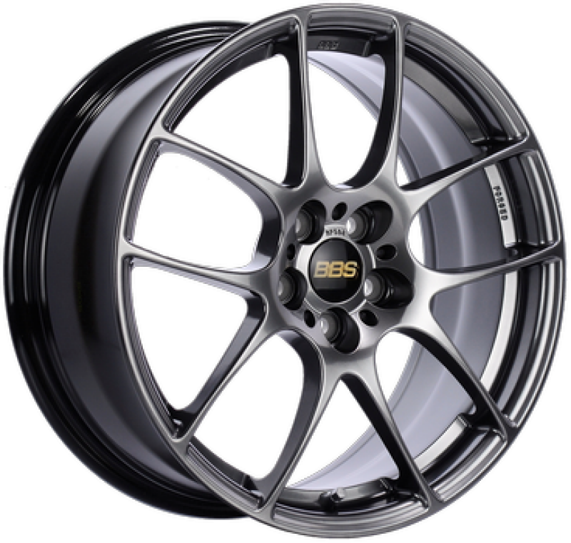 BBS RF - 17x7 / 4x100 / ET 38 (70mm PFS Required) - Diamond Black