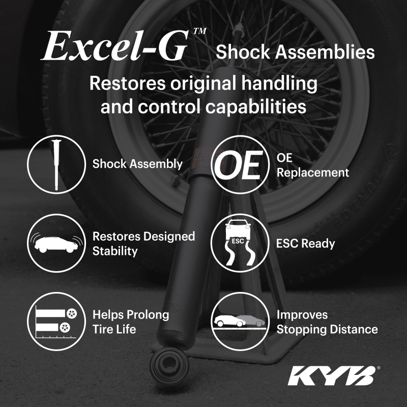 KYB 13-19 Cadillac ATS (Exc. Elect. Susp.) Excel-G Shock Assembly - Rear Right