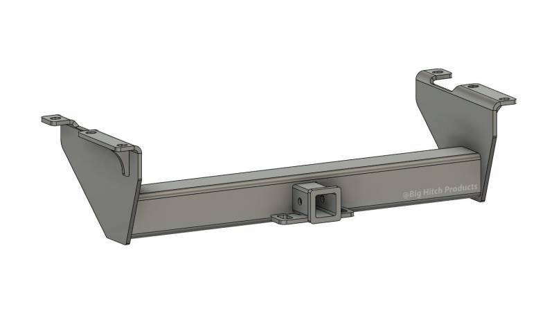 Wehrli Big Hitch Products 07.5-10 GM Long Bed 2 in. Receiver Hitch - Below Roll Pan