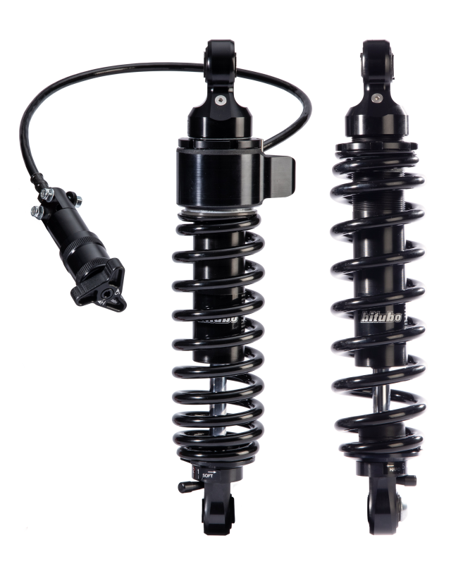 Bitubo WME2 Twinshocks Adjustable: Single Hydraulic Spring Preload, Reb., Length 331mm, Dk Edition