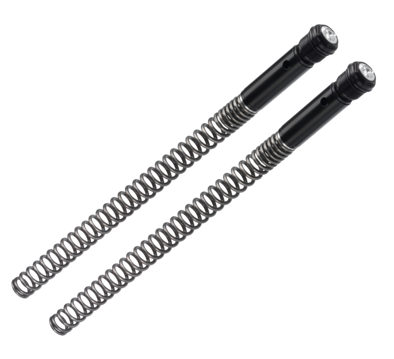 Bitubo KB1 Springs And Caps Kit Adjustable: Spring Preload, w/o  Oil, Blk Ring, Lowering To -10mm