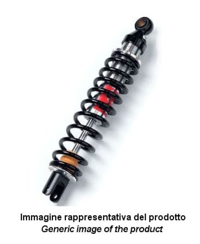 Bitubo WAB0 Monoshock Adjustable: Spring Preload, Red Spring