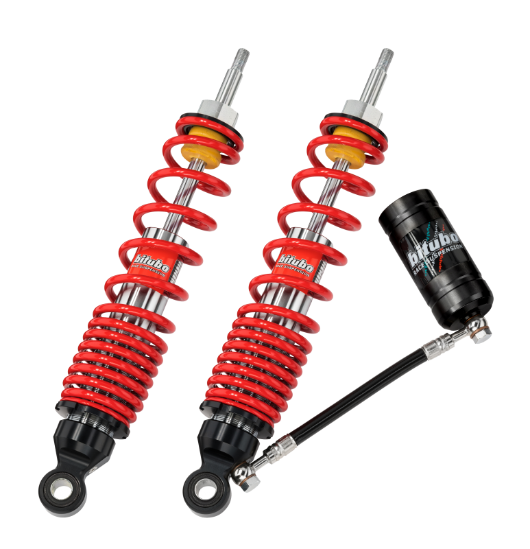 Bitubo WMI0 Twinshocks Adjustable: Spring Preload, Length 322mm