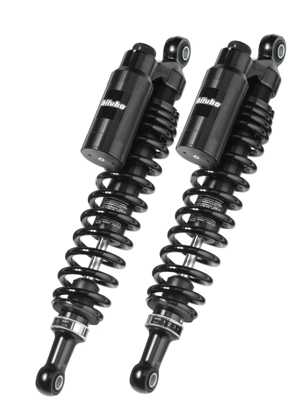 Bitubo WMT5 Twinshocks Adj.: Spring Prld, Reb, Comp, Lgth 361mm,Std +10mm, Piggyback Tnk,Dk Edition