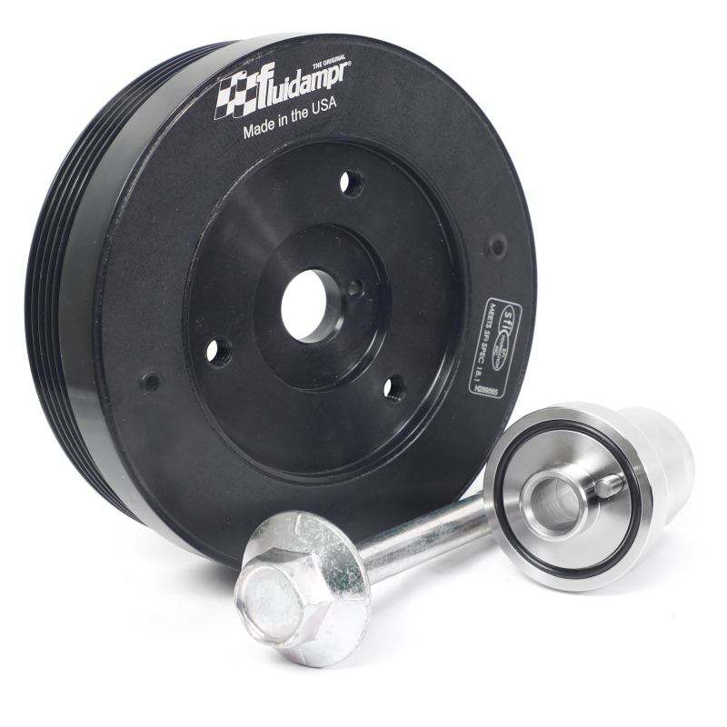 Fluidampr 2022+ Toyota GR86/Subaru BRZ (FA24F/FA24D) Steel Internally Balanced Damper w/Adapter Kit