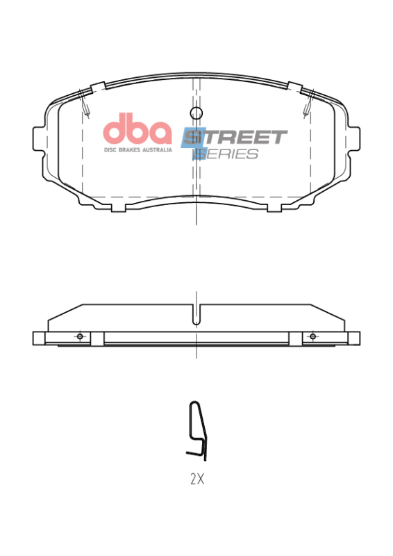 DBA 2018+ Mitsubishi Eclipse Cross Street Series Front Brake Pads