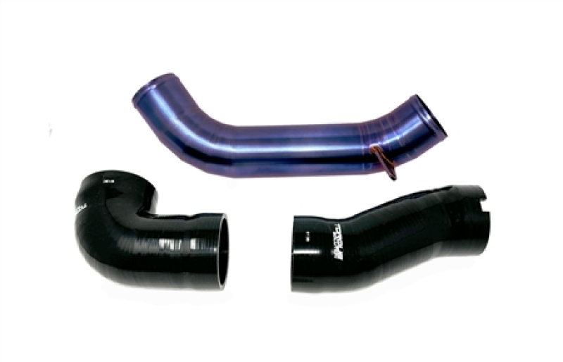 Torque Solution 2022+ Subaru WRX Intake Pipe Kit - Titanium Burnt Purple / Blue