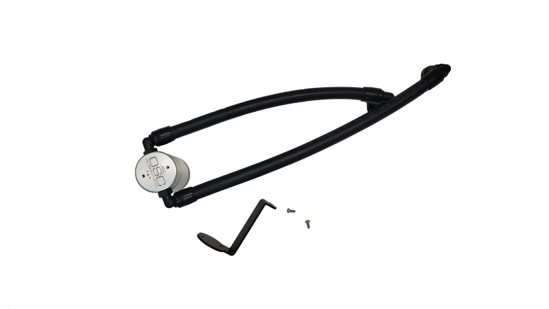 J&L 24-25 Ford Ranger 2.7L EcoBoost PCV Side Clear Anodized