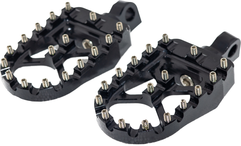 Bikers Choice Male Mount BMX Style Black Footpegs Pr