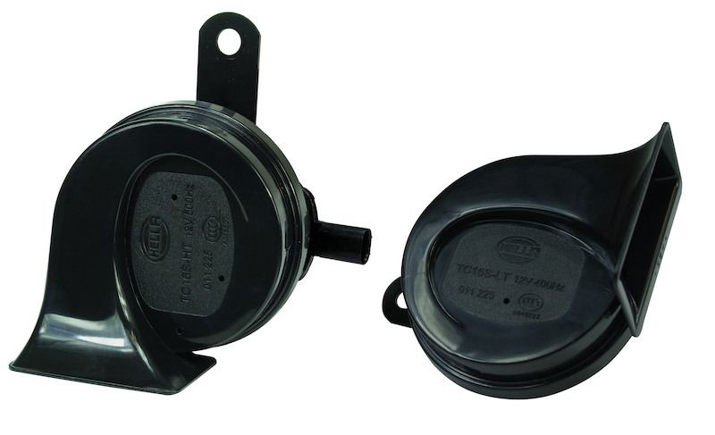 Hella Twin Trumpet Horn Kit 12V - BMW