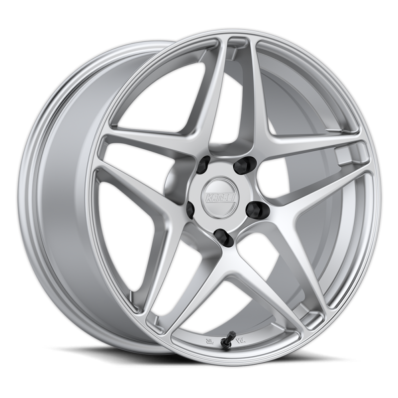 Kansei K15H Astro 18x8.5in / 5x120 BP / 35mm Offset / 72.6mm  Bore - Hyper Silver