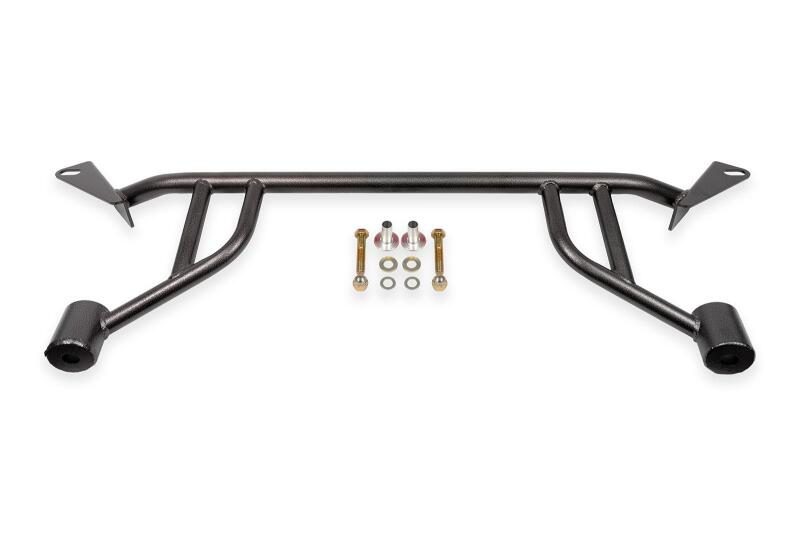 BMR 24-25 Ford Mustang S650 Chassis Brace Front Subframe 4-point - Black Hammertone