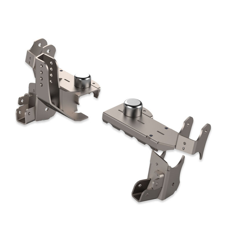 Artec Industries 18-25 Jeep Wrangler JL Sahara Jl Apex Rear 1-Ton Swap Brackets (OEM)