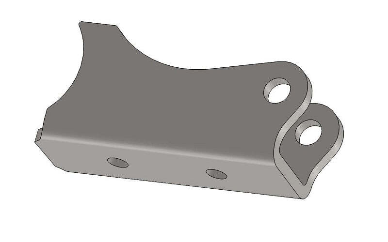 Artec Industries 07-18 Jeep Wrangler JK Front Axle Shock Mounts