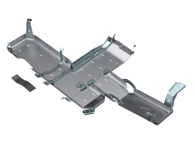 Artec Industries 2018-2020 Jeep Wrangler JL Sahara Jl Full Bellypan w/ Oil Door - 2 Door 3.6L Alum