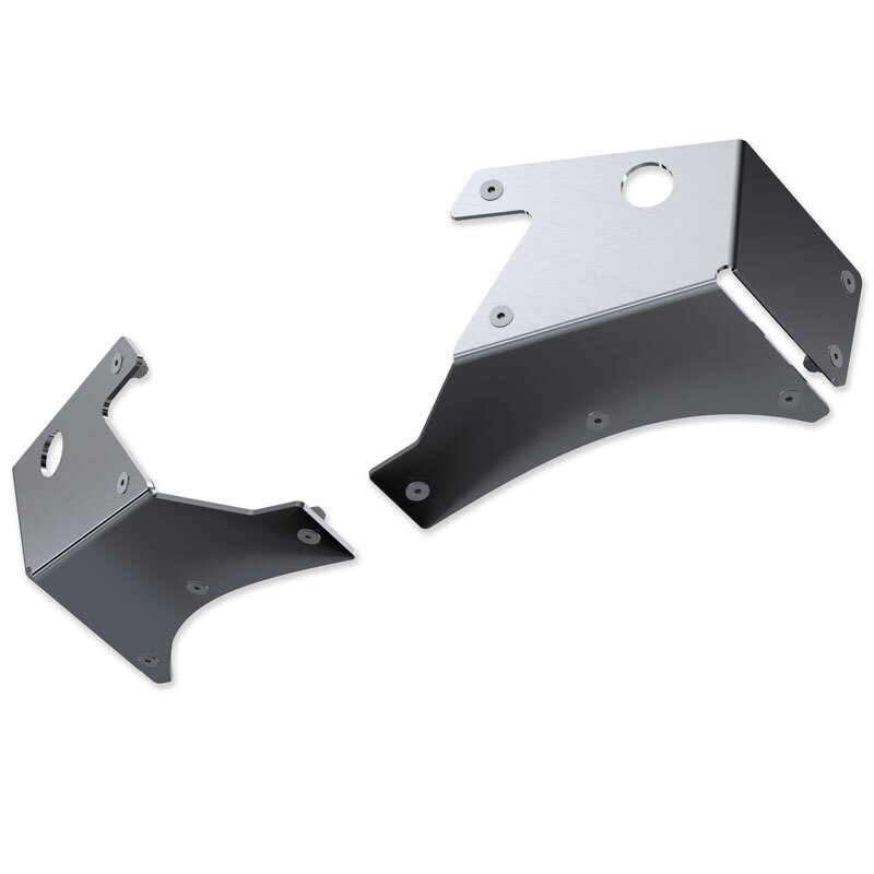 Artec Industries 20-25 Jeep Wrangler Sahara Jt Rear Bumper Aluminum Corner Skids