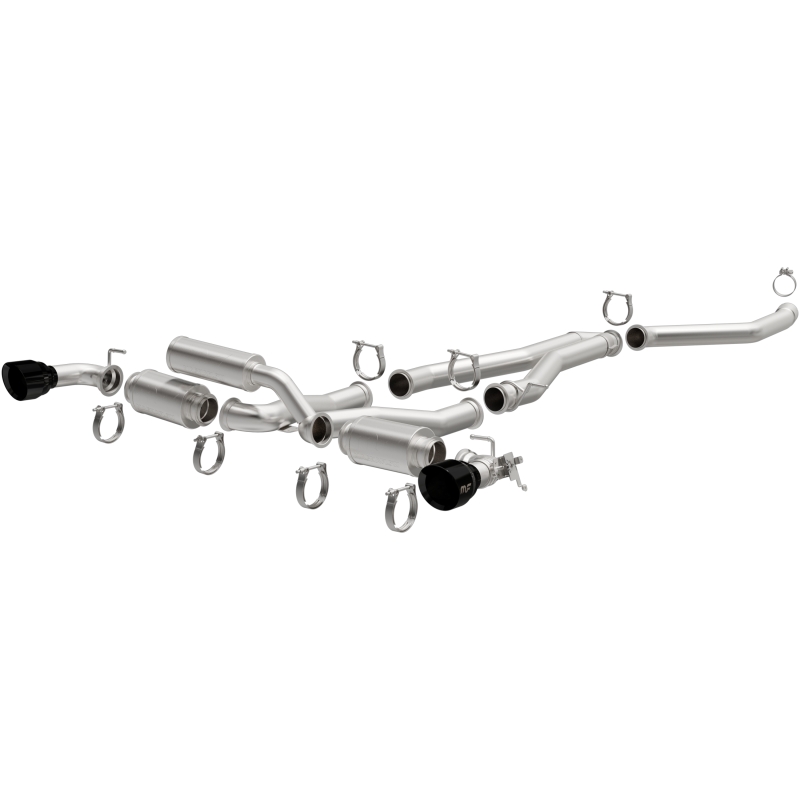 MagnaFlow 2020+ Toyota Supra SPEQ Series Cat-Back Performance Exhaust System w/ Black Chrome Tips
