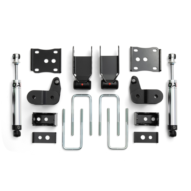QA1 21-25 Ford F150 Single Adjustable Rear Lowering Kit (3.5in-5.5in)