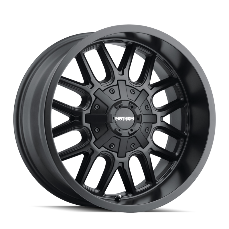 Mayhem 8107 Cogent 20x9 / 8x165.1 BP / 0mm Offset / mm Hub Matte Black Wheel