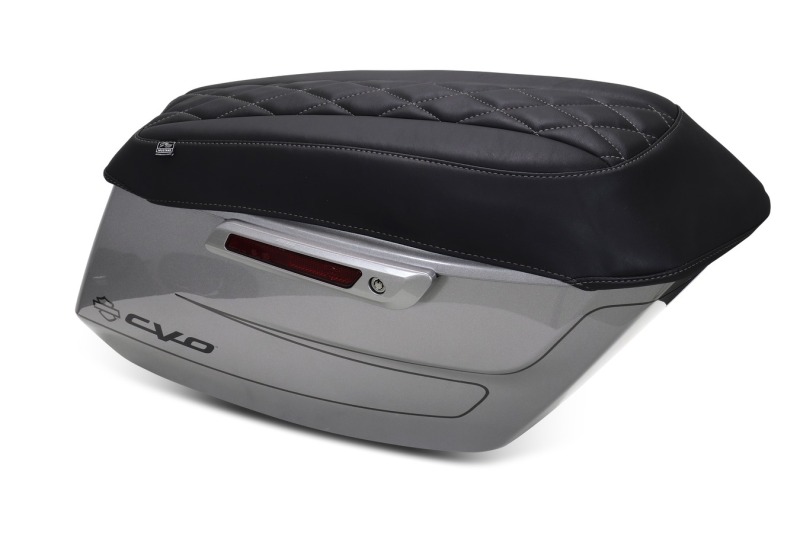 Mustang 23-25 Harley CVO Road Glide (ST) Deluxe Diamond Saddlebag Lid Covers