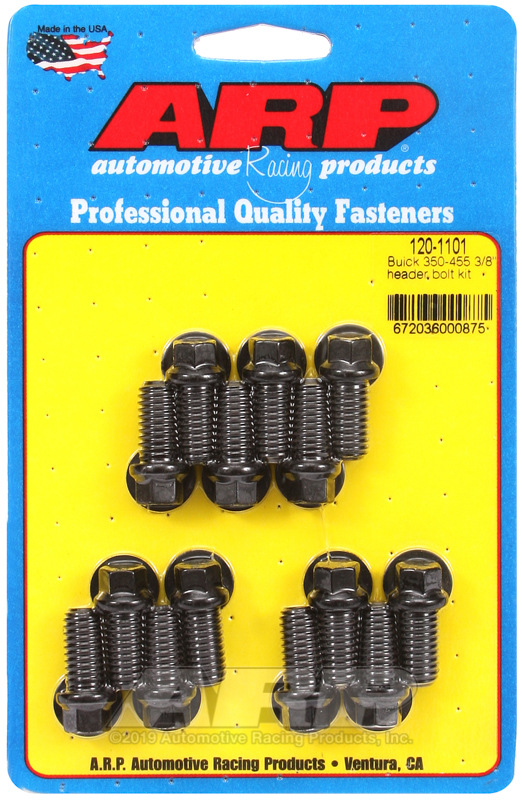 ARP Buick 350-455 3/8in header bolt kit