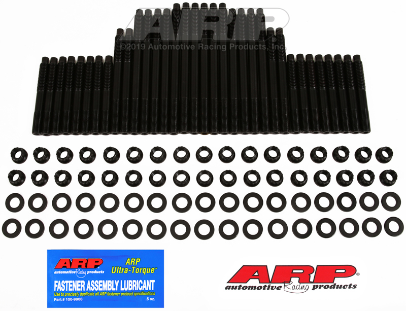 ARP SBC w/Brodix,Rodeck alum block, 12/18A Brodix head 7/16 studs Head Stud Kit
