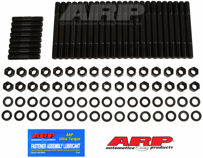 ARP BB Chevy 1/2in w/alum block head stud kit