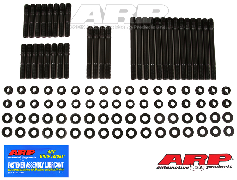 ARP SB Chevy 7/16in-3/8in stepped 12pt head stud kit