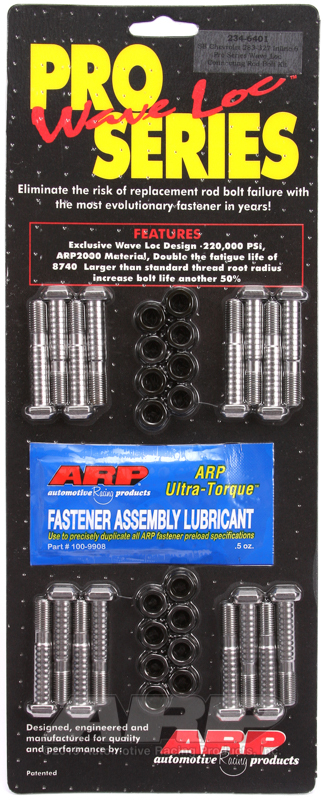 ARP SB Chevy 283-327 & Inline 6 wave-loc rod bolt kit