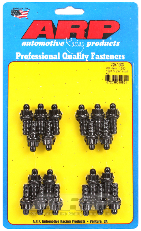 ARP KB Hemi 1.250in 12pt oil pan stud kit