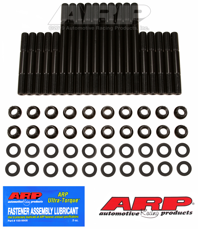ARP Ford 351R Block, w/6049-N351 heads, Head Stud Kit