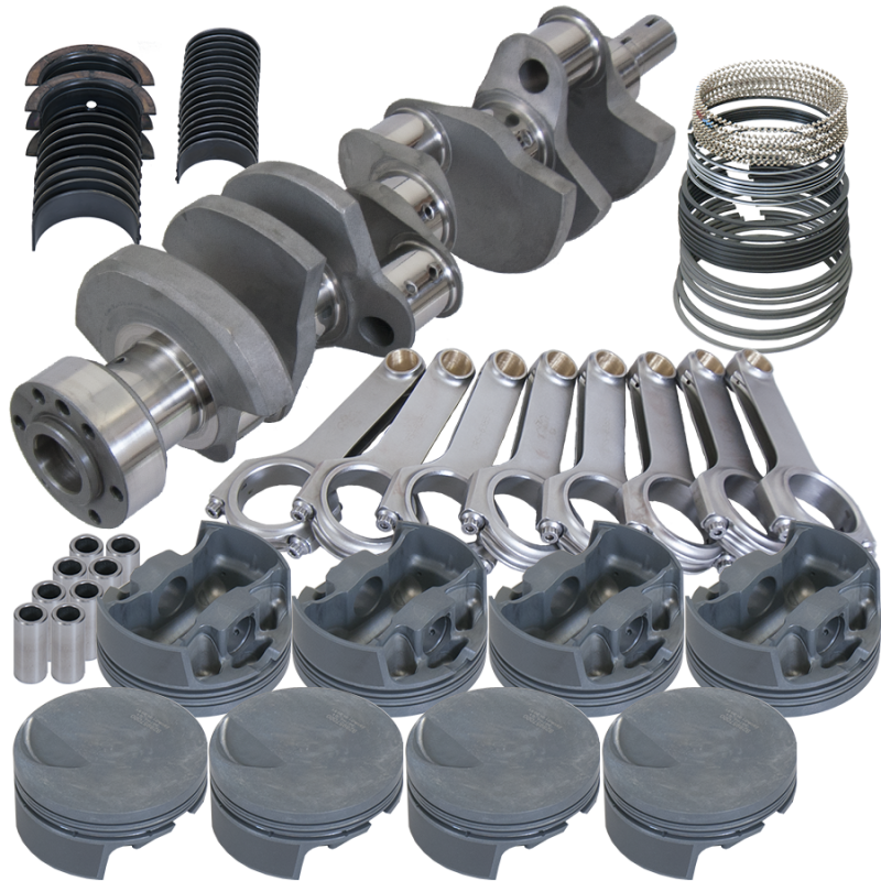 Eagle Chevy 502 4.250in Crank 6.385in H-Beam -3cc Flat Top 4.560in Pistons Rotating Assembly