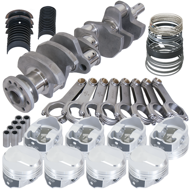 Eagle Chevy 454 4.000in Crank 6.135in H-Beam 38cc Dome 4.310in Pistons Rotating Assembly