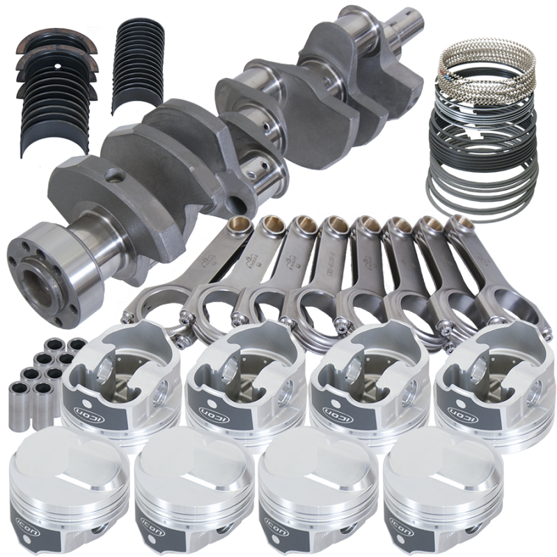 Eagle Chevy 454 4.000in Crank 6.135in H-Beam 43cc Dome 4.320in Pistons Rotating Assembly