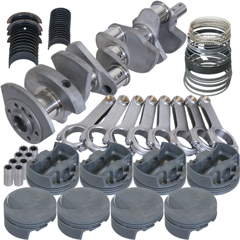 Eagle Chevy 502 4.250in Crank 6.385in H-Beam -3cc Flat Top 4.600in Pistons Rotating Assembly