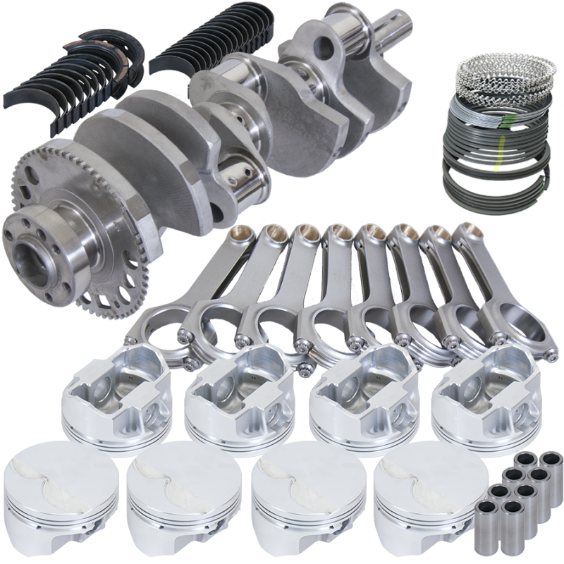 Eagle Chevy LS2 4.000in Crank 58 Tth Reluctor 6.125in H-Beam -5cc 4.010in Pistons Rotating Assembly