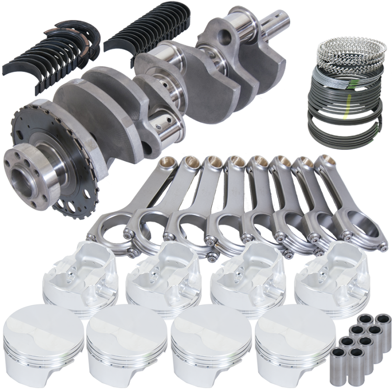 Eagle Chevy LS7 4.125in Crank 24 Tth Reluctor 6.125in H-Beam -5cc 4.130in Pistons Rotating Assembly