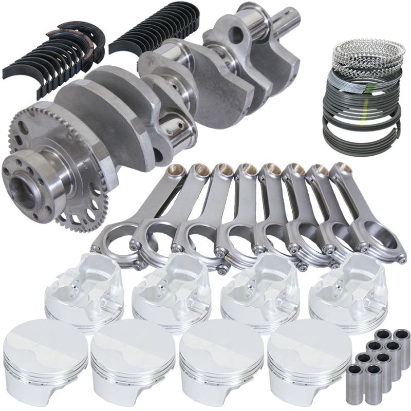 Eagle Chevy LS7 4.125in Crank 58 Tth Reluctor 6.125in H-Beam -5cc 4.130in Pistons Rotating Assembly