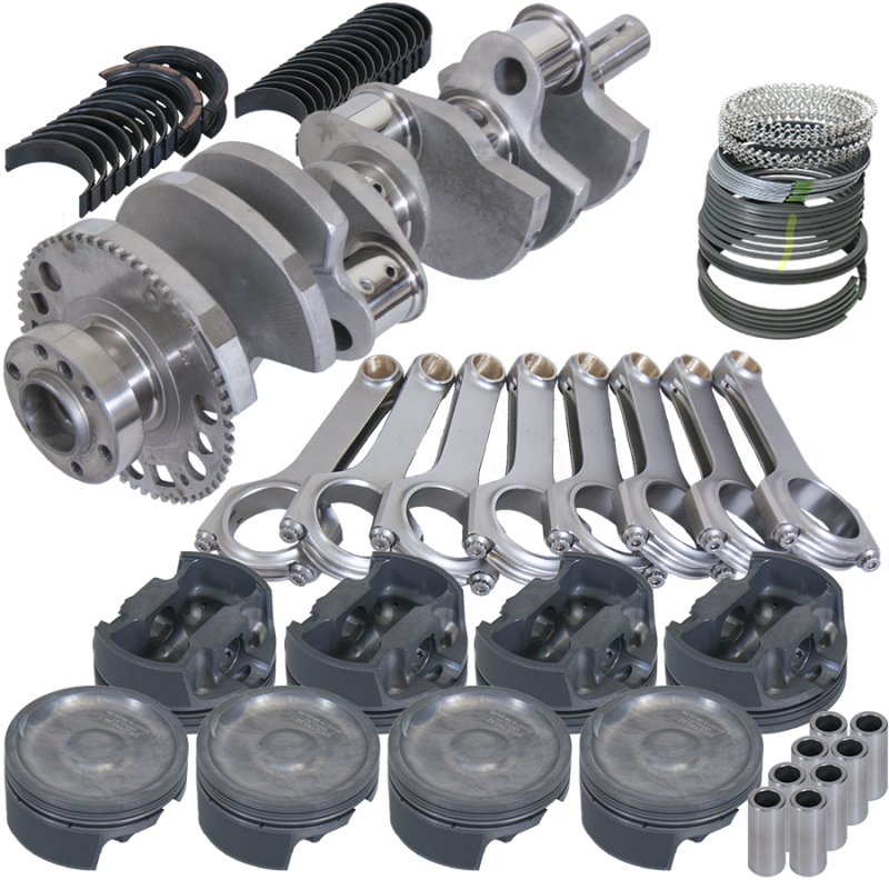 Eagle Chevy LS3 4.000in Crank 58 Tth Reluctor 6.125in H-Beam -25cc 4.065in Pistons Rotating Assembly
