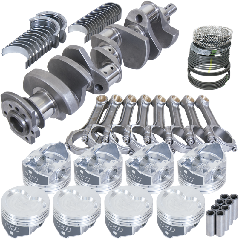 Eagle Chevy 400 3.750in Crank 5.700in I-Beam Rods -30cc 4.125in Pistons Rotating Assembly