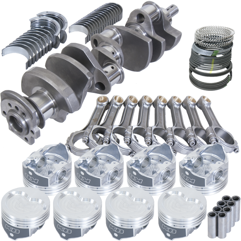 Eagle Chevy 400 3.750in Crank 5.700in I-Beam Rods -30cc 4.125in Pistons Rotating Assembly