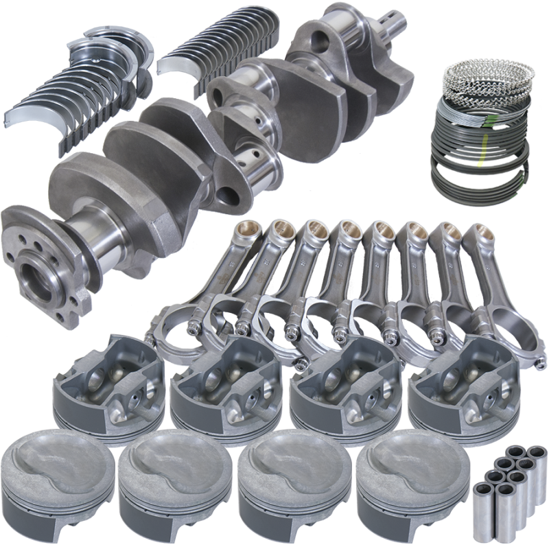 Eagle Chevy 400 3.750in Crank 6.000in I-Beam Rods -16cc 4.125in Pistons Rotating Assembly