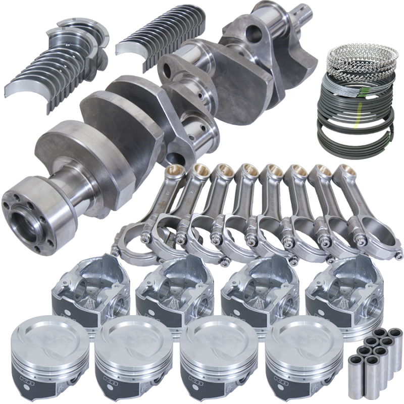 Eagle Chevy LT1350 1Pc 3.750in Crank 5.700in I-Beam Rods -18cc 4.030in Pistons Rotating Assembly