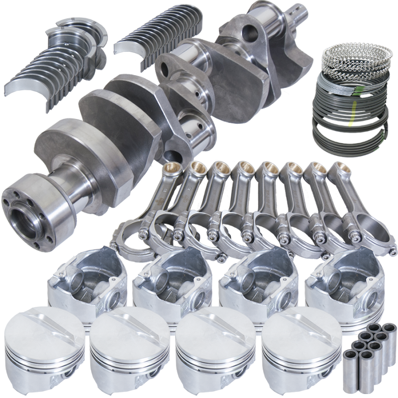 Eagle Chevy LT1350 1Pc 3.750in Crank 5.700in I-Beam Rods -7cc 4.000in Pistons Rotating Assembly