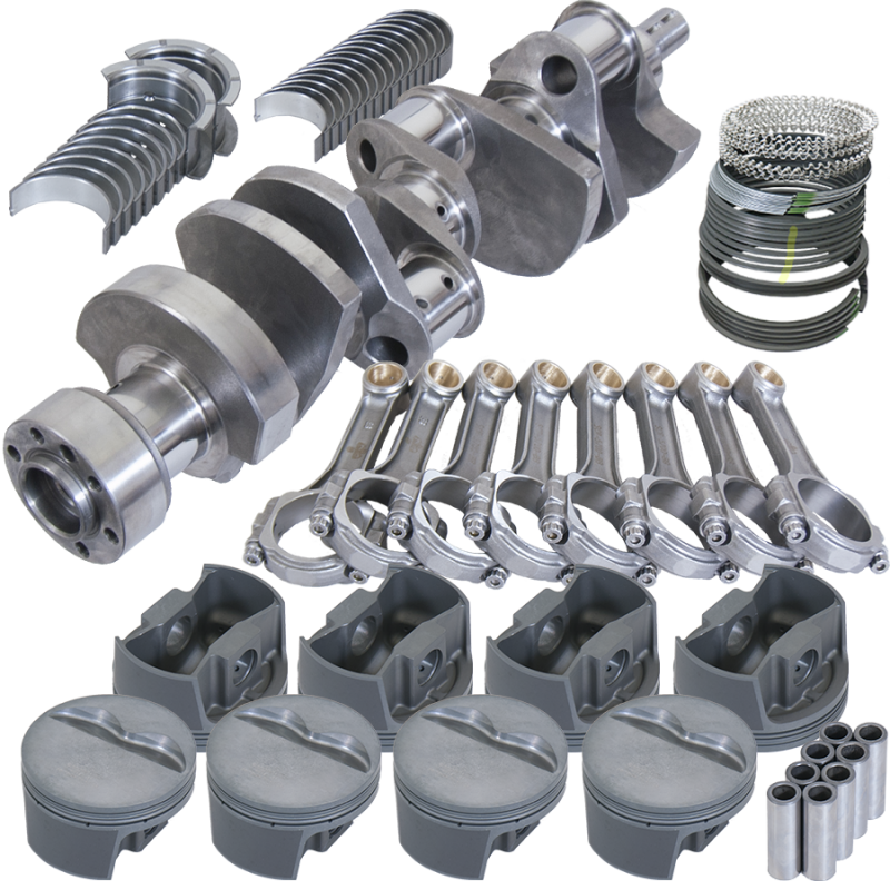 Eagle Chevy LT1350 1Pc 3.750in Crank 5.700in I-Beam Rods -5cc 4.060in Pistons Rotating Assembly