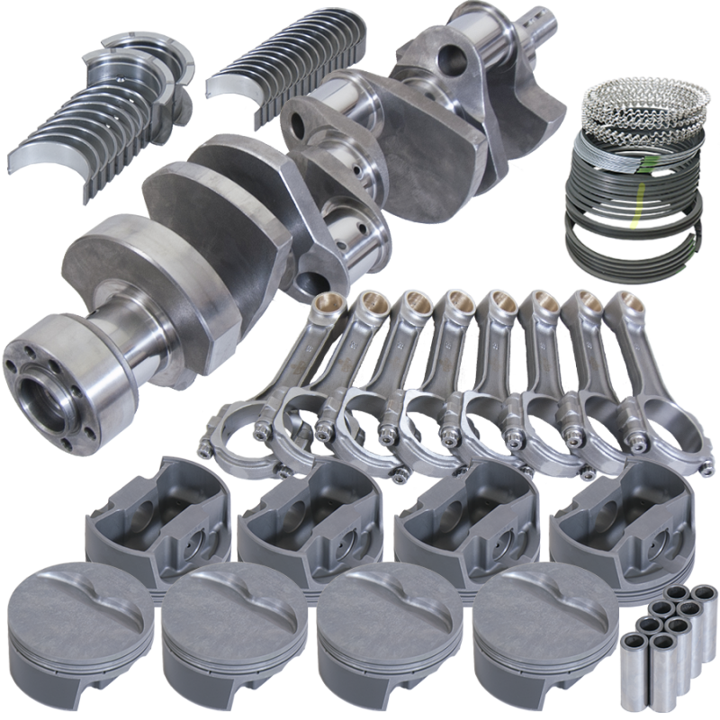 Eagle Chevy LT1350 1Pc 3.750in Crank 6.000in I-Beam Rods -5cc 4.060in Pistons Rotating Assembly