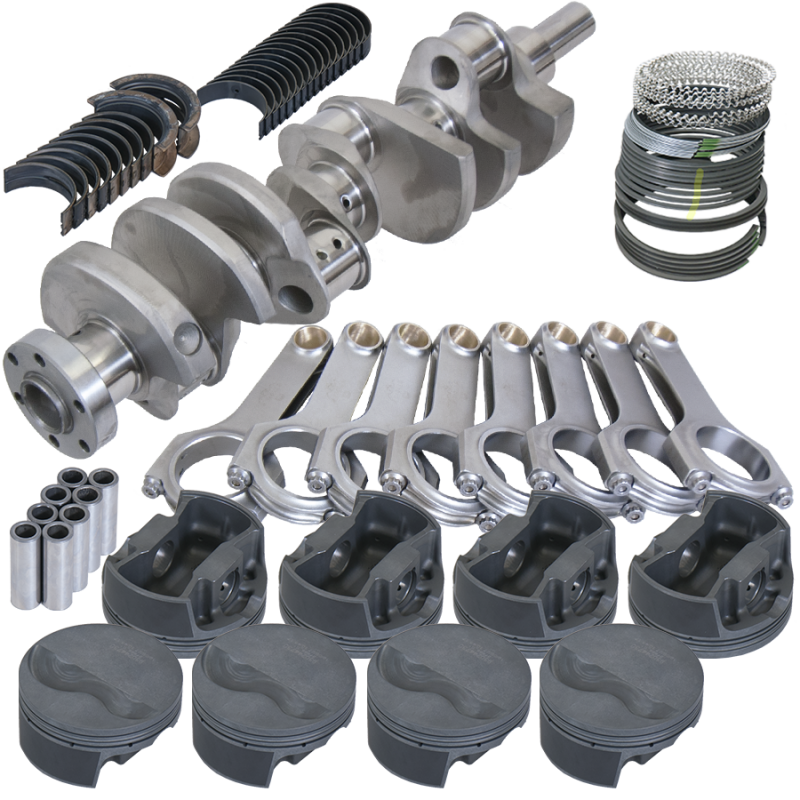 Eagle Ford 289/302 3.400in Crank 5.400in H-Beam -6cc Flat Top 4.155in Pistons Rotating Assembly