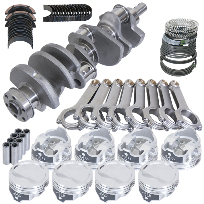 Eagle Ford 351W 4.000in Crank 2.750in Mains 6.200in H-Beam -15.8cc 4.040in Pistons Rotating Assembly